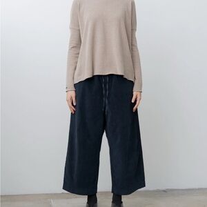 Album di famiglia Velvet W&S pants in Navy